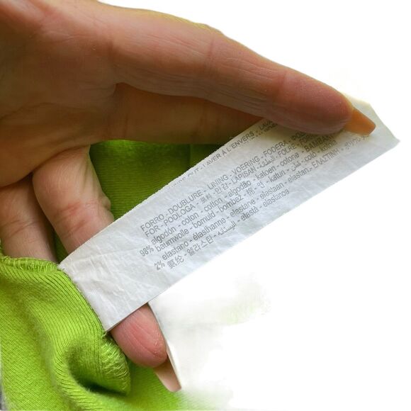 ZARA Small Bodycon Mini Dress Lime Green High Neck Halter Stretch - Picture 4 of 8